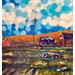 "Days Gone By" Original Chris Wakefield Original Mixed Media On Canvas Painting